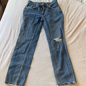 Rag & Bone Blue Distressed Women's Jeans